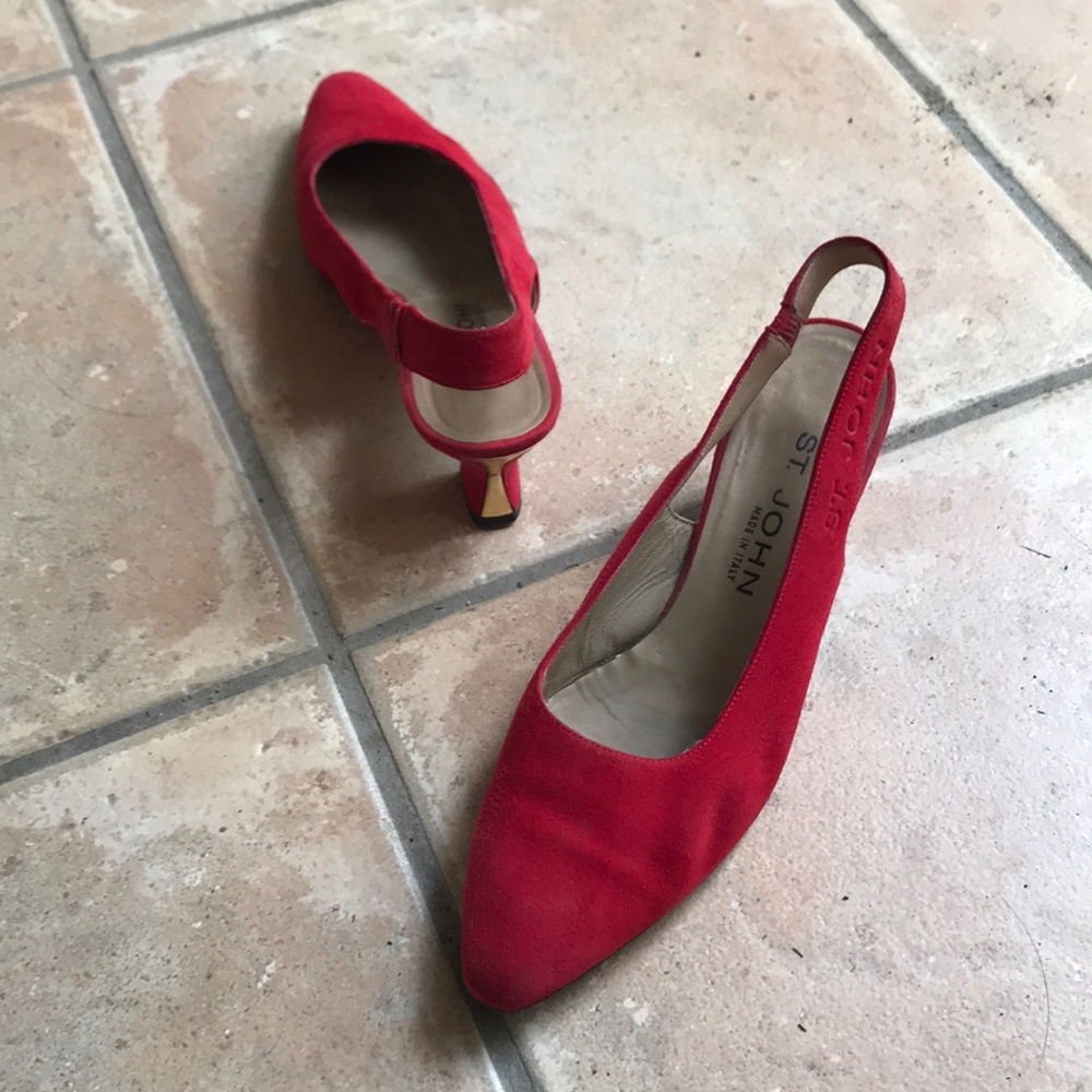 Vintage St. John Strap Heel